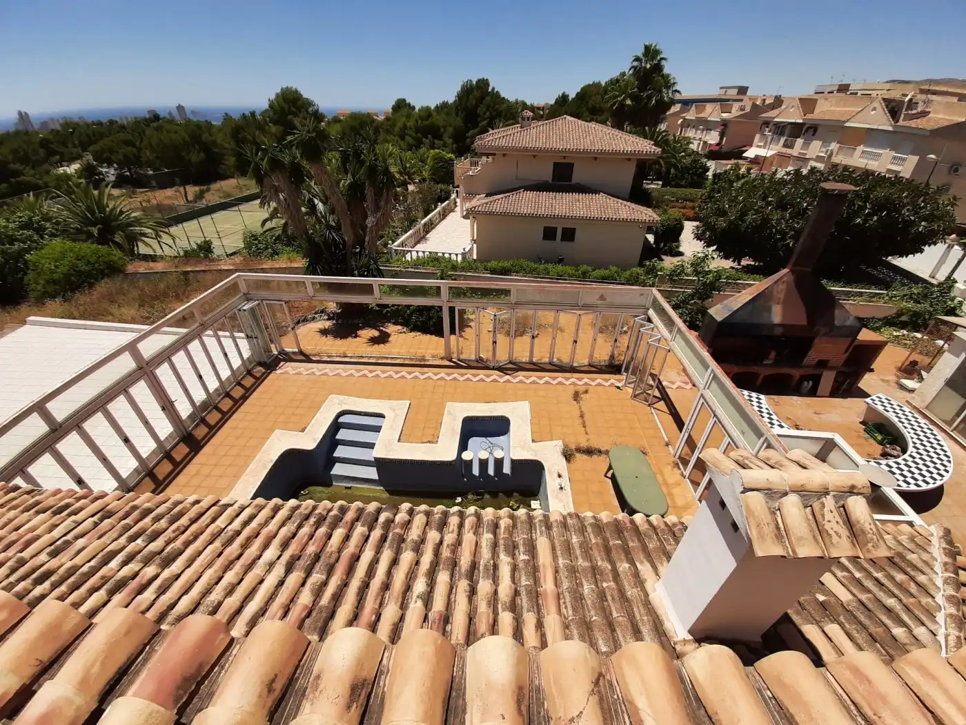 Terrace of Houses for sale in La Nucia  with Private garden, Terrace and Furnished