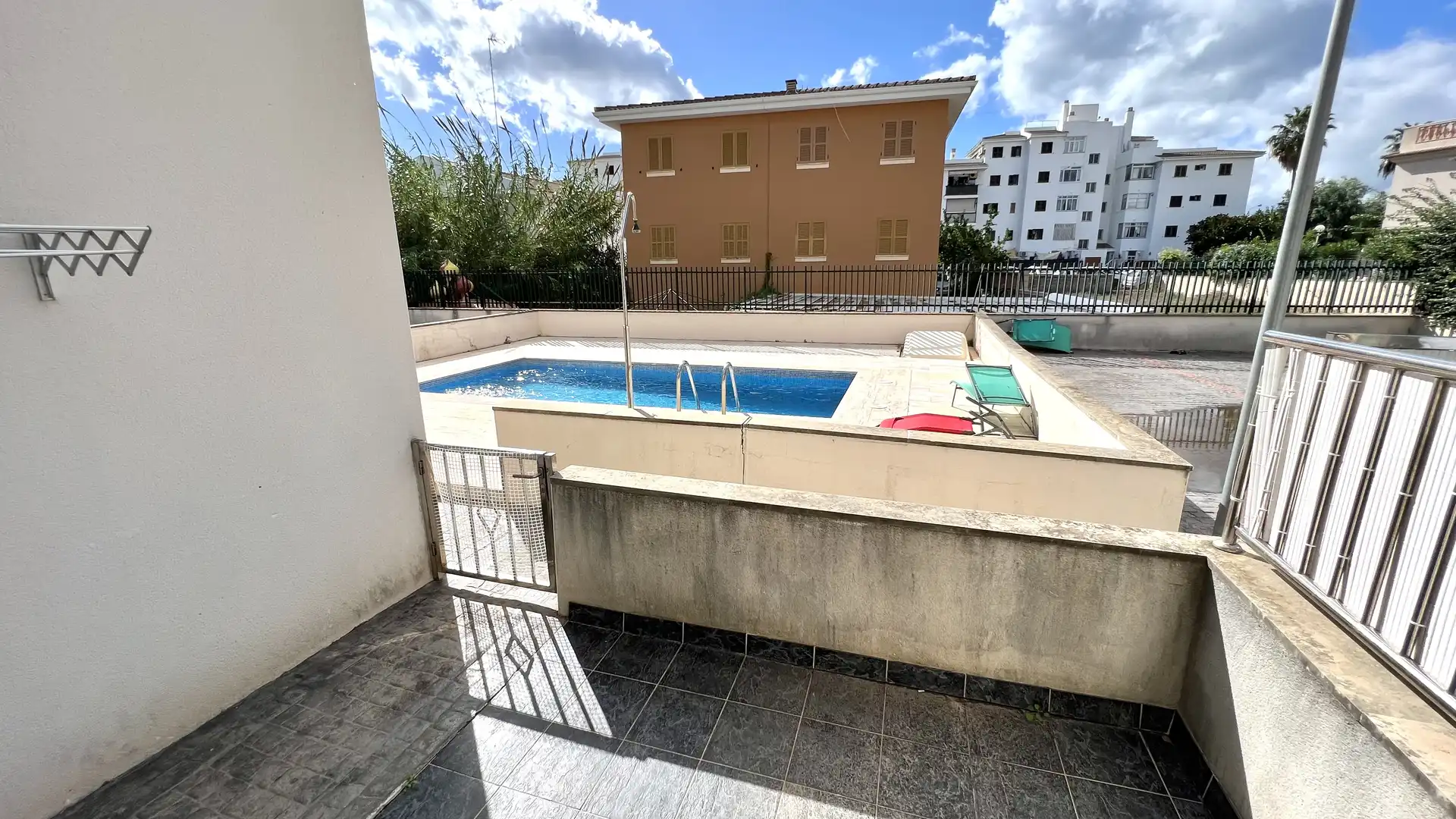 Piscina de Casa adosada en venda en Alcúdia amb Aire condicionat, Terrassa i Moblat