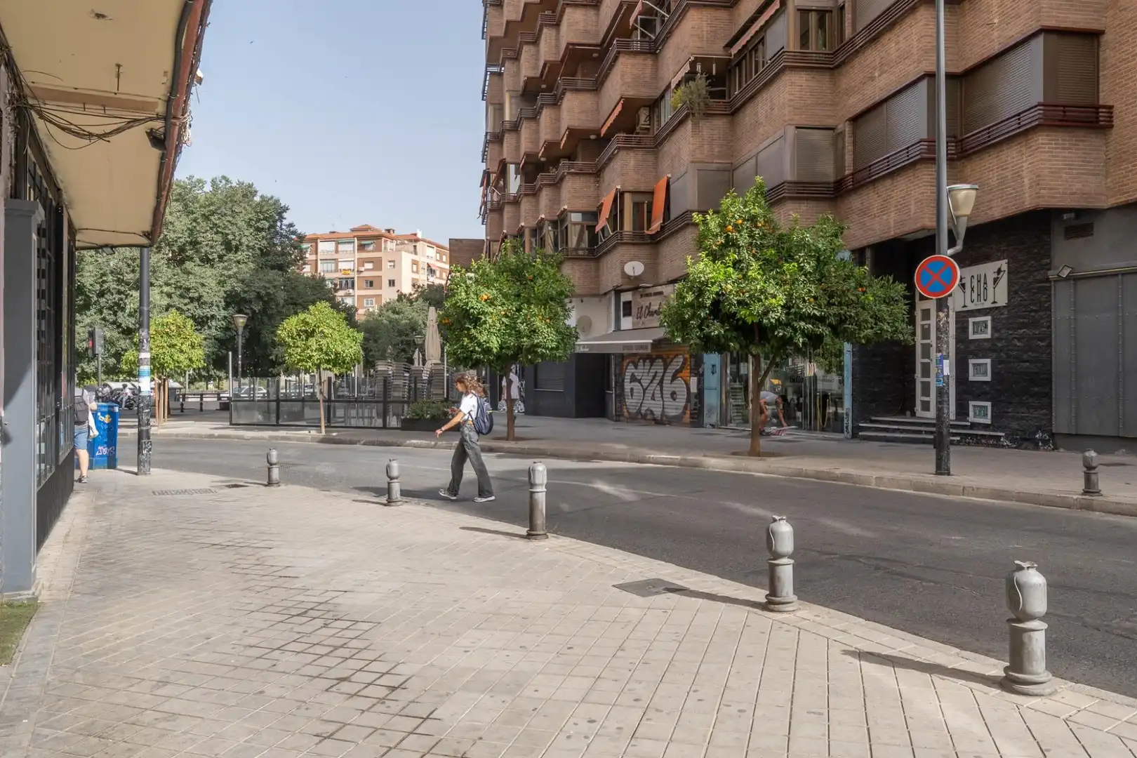 Exterior view of Flat for share in Granada  with Heating and Furnished