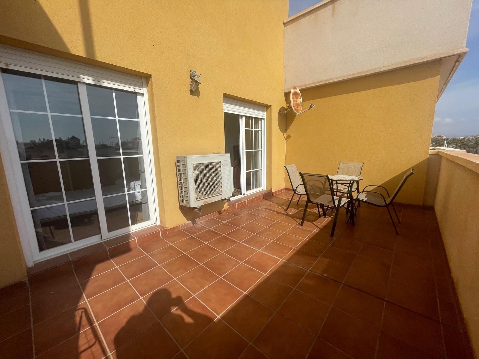 Terrace of Flat for sale in Roquetas de Mar  with Private garden, Terrace and Balcony