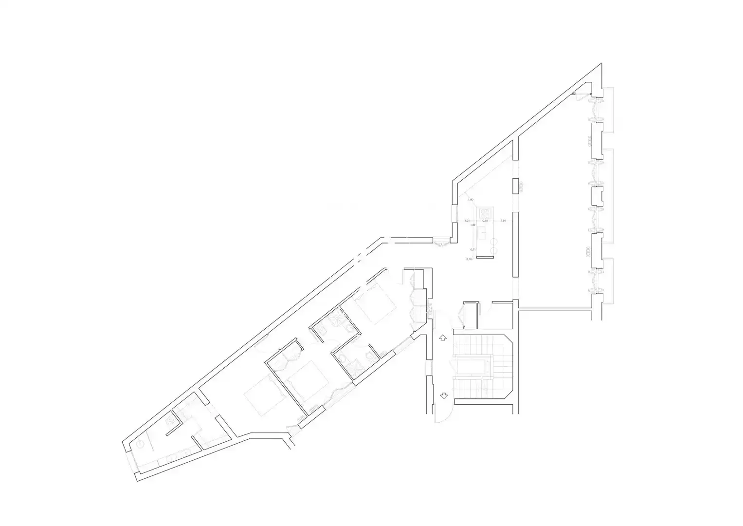 Flat with terrace for sale in Barrio de Salamanca, imagen 45