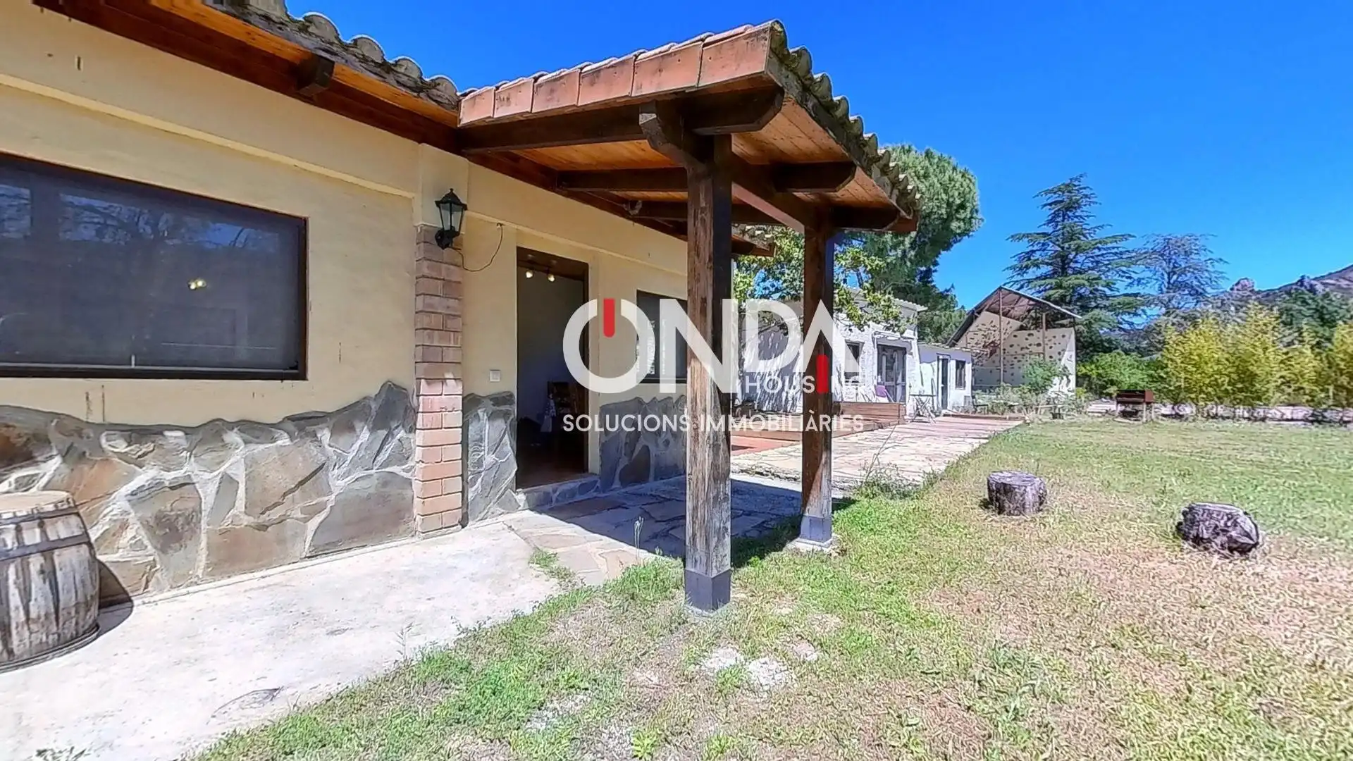 Garden of Houses for sale in Camarasa  with Heating, Private garden and Parquet flooring