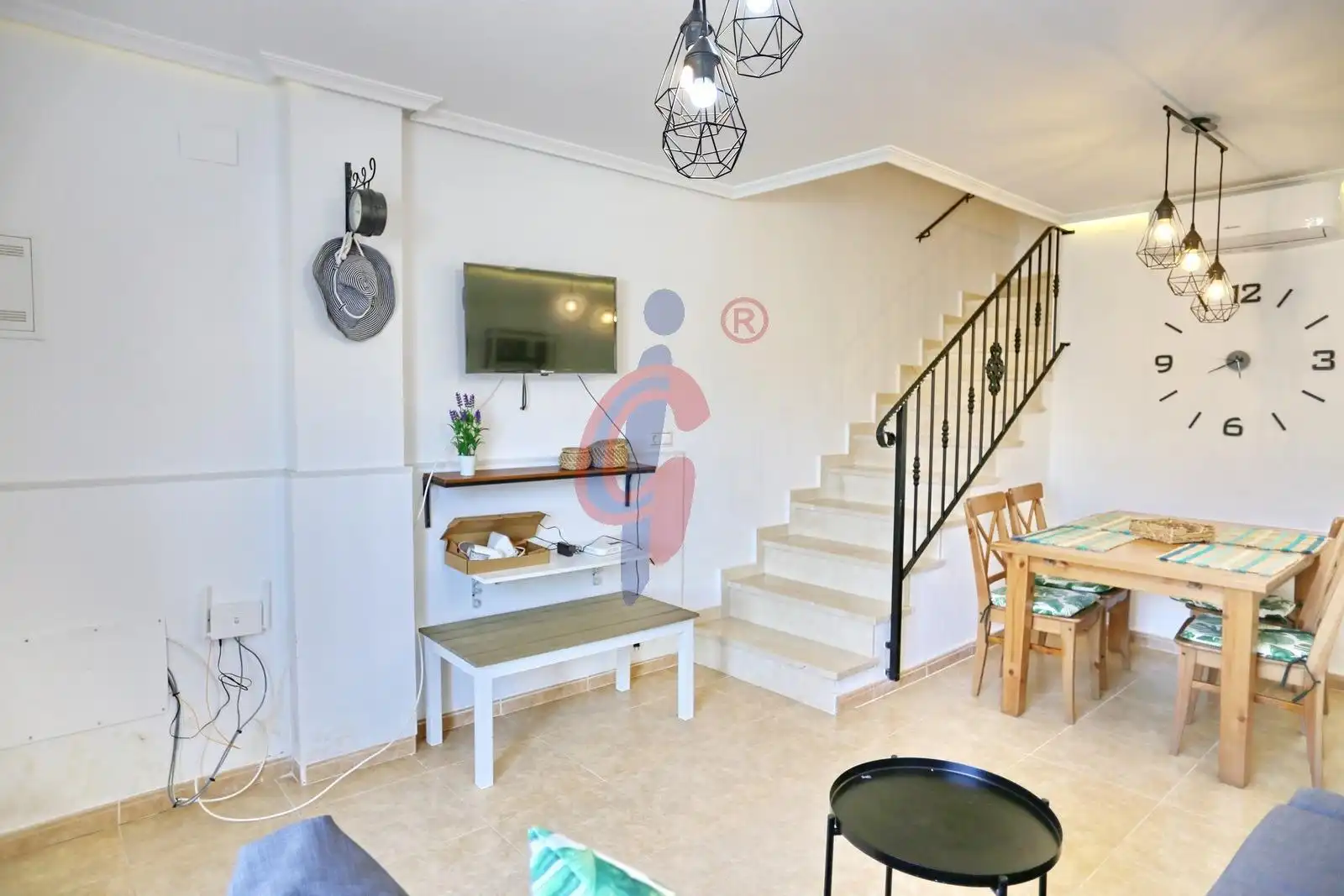 Living room of Houses for sale in Torrevieja  with Air Conditioner, Terrace and Furnished