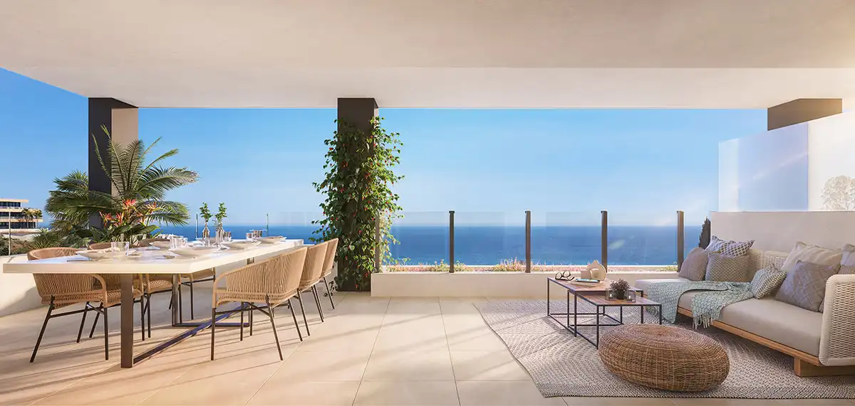Penthouse with terrace for sale in Benalmádena pueblo