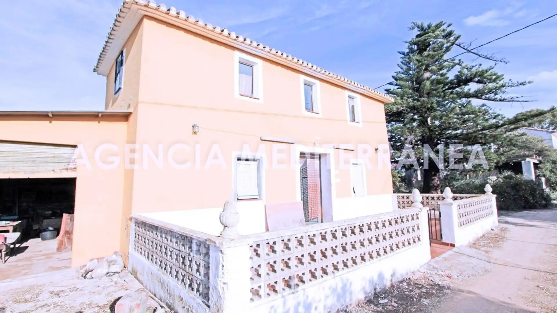 Vista exterior de Casa o chalet en venta en Ondara con Jardín privado, Terraza y Trastero