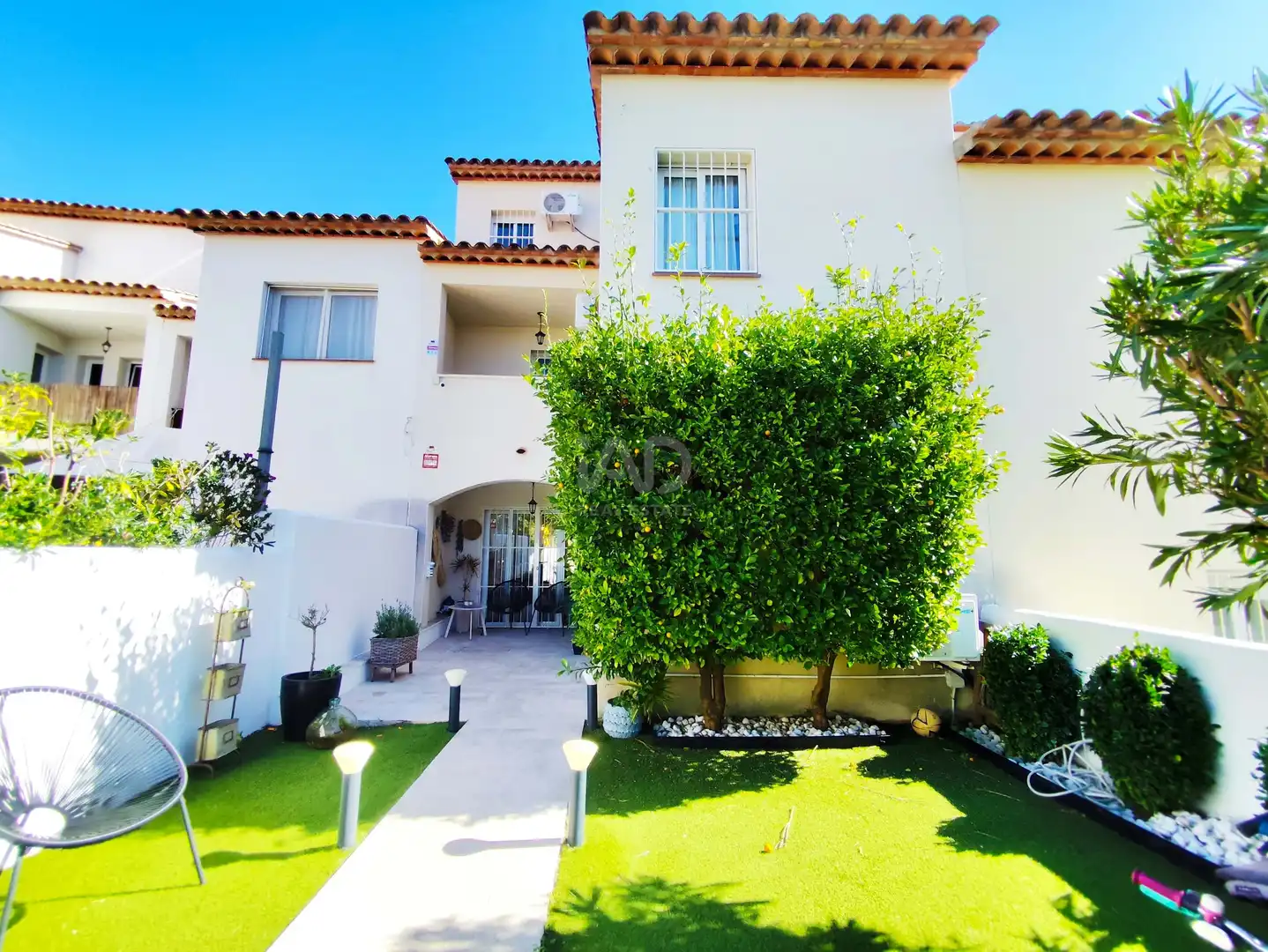 Vista exterior de Casa adosada en venta en Sant Pere de Ribes con Aire acondicionado, Calefacción y Terraza
