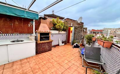 Terrasse von Wohnung zum verkauf in Santa Coloma de Gramenet mit Klimaanlage und Terrasse