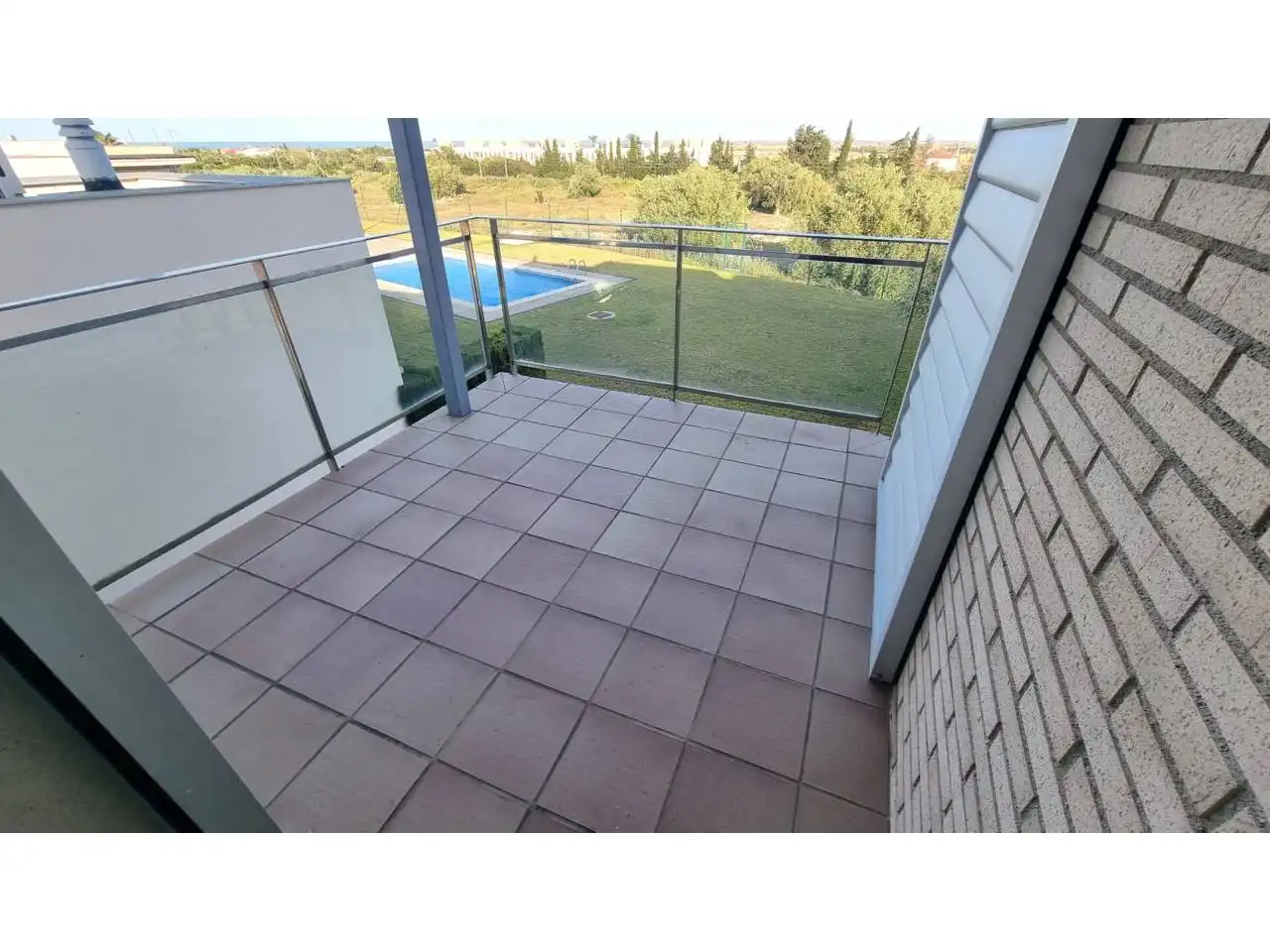 Terrace of Flat for sale in L'Ampolla  with Air Conditioner, Heating and Balcony