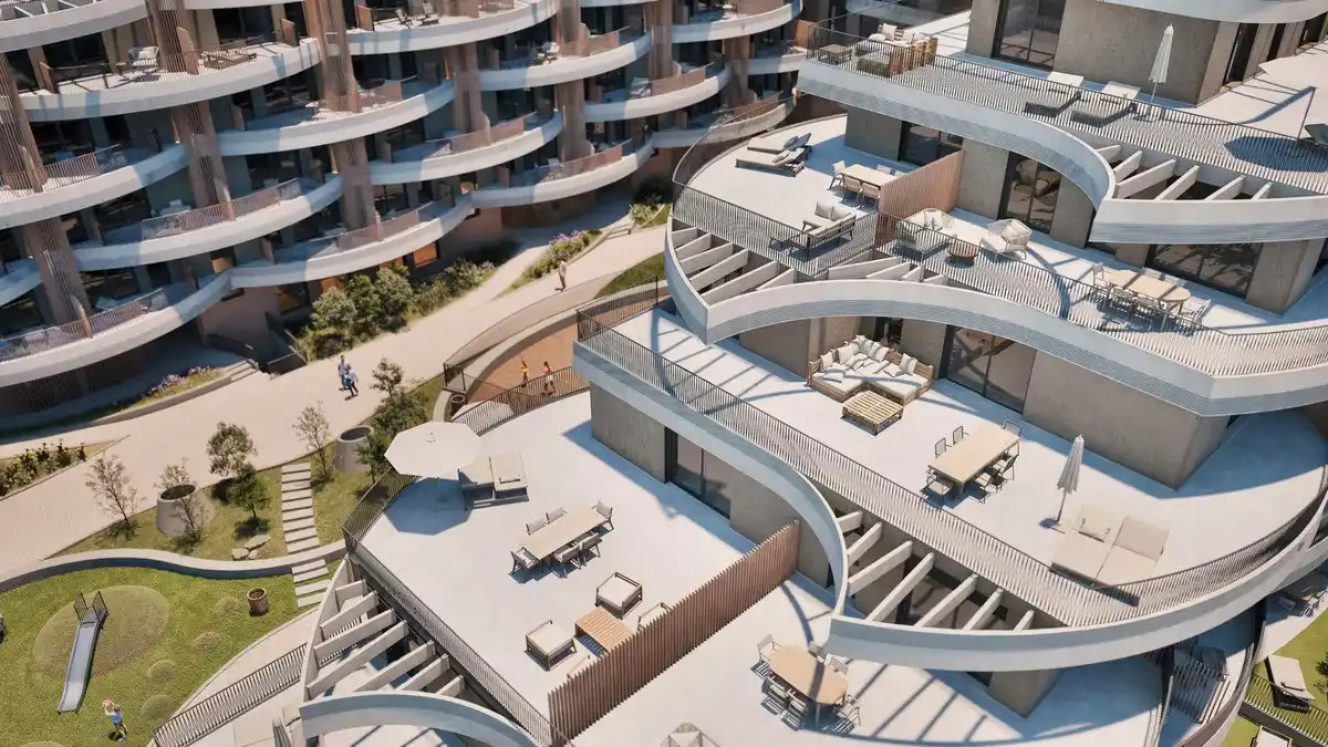 Terraza de Planta baja en venta en Málaga con Jardín privado, Terraza y Piscina