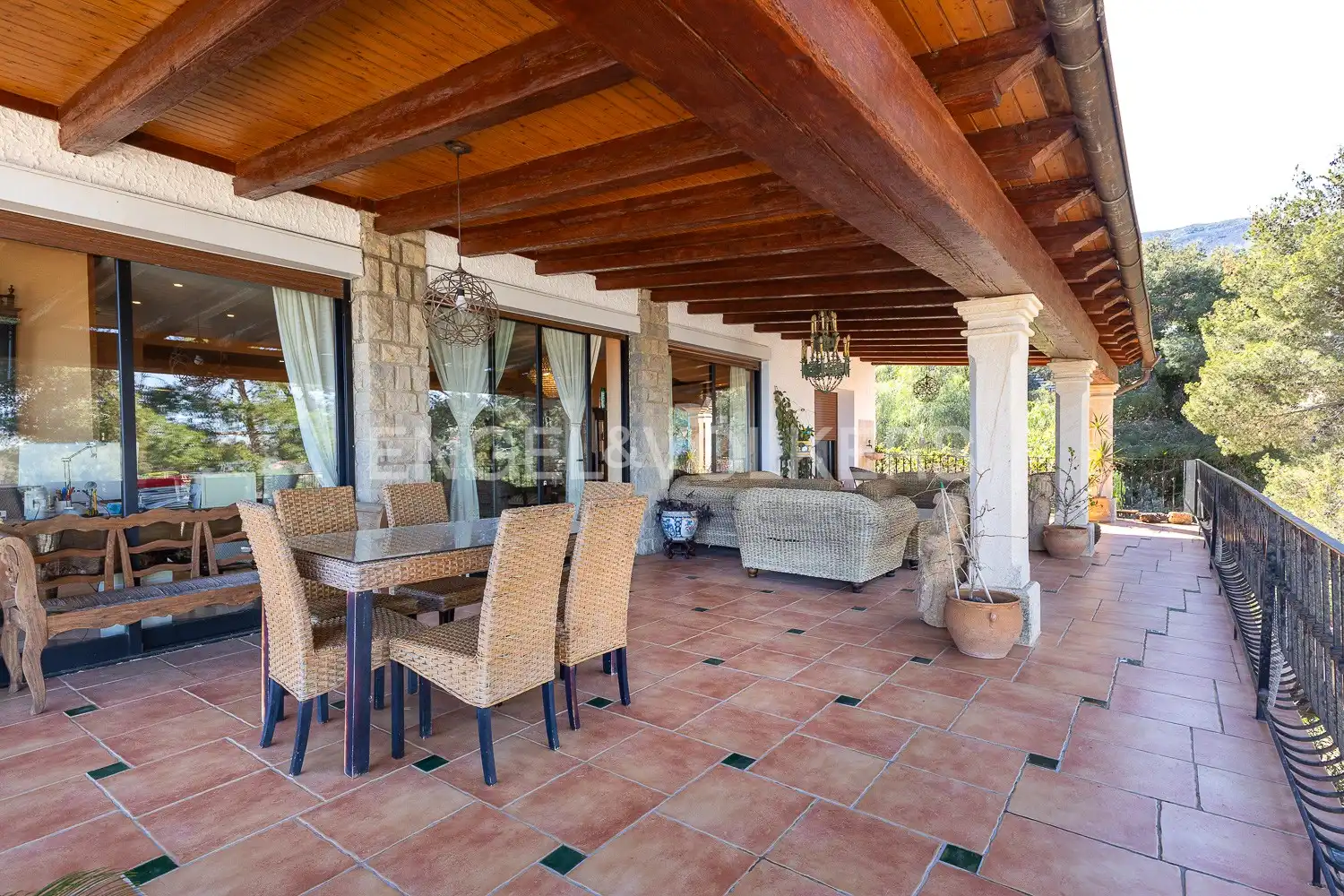 Terrace of Houses for sale in Dénia  with Air Conditioner, Heating and Private garden