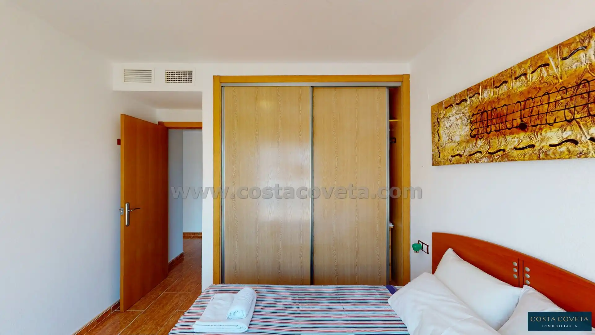 Schlafzimmer von Wohnungen zum Verkauf in El Campello mit Klimaanlage, Terrasse und Möbliert
