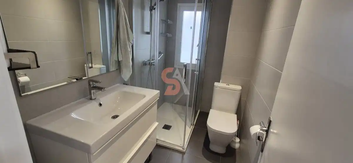 Bathroom of Flat for rent in Valladolid  with Heating, Terrace and Furnished