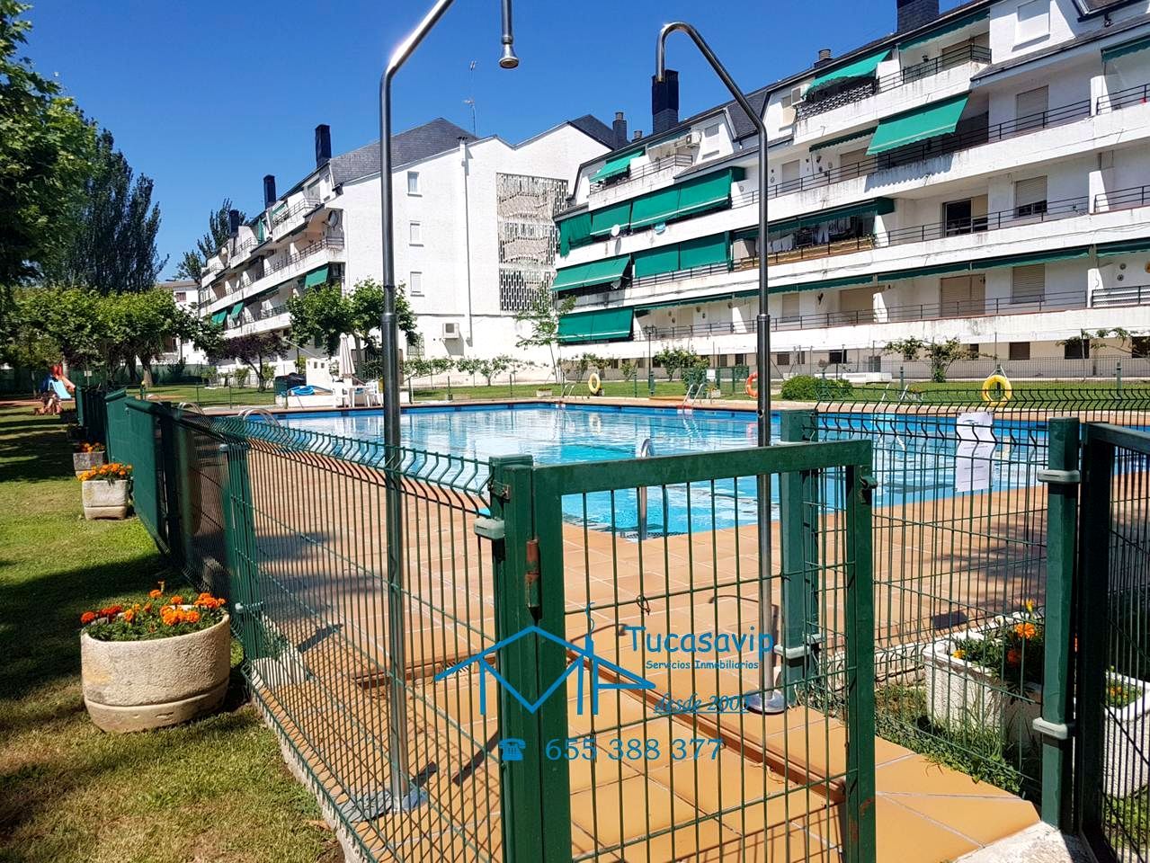 Piscina de Pis en venda en Pelayos de la Presa amb Calefacció, Terrassa i Traster