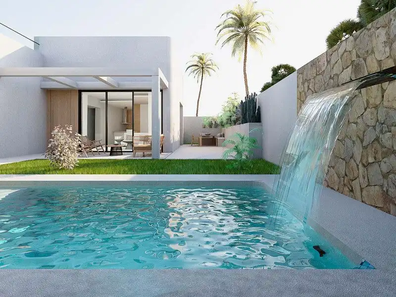 Piscina de Casa o chalet en venta en Rojales con Jardín privado, Terraza y Piscina