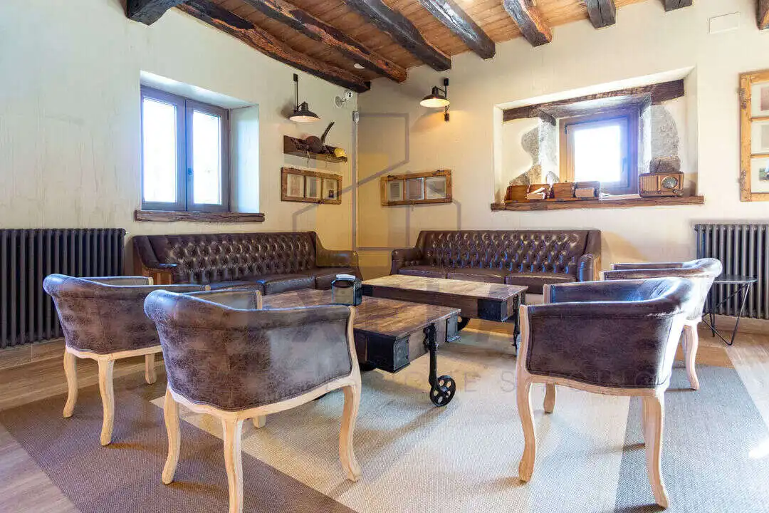Sala de estar de Finca rústica en venta en Ispaster con Calefacción, Jardín privado y Terraza
