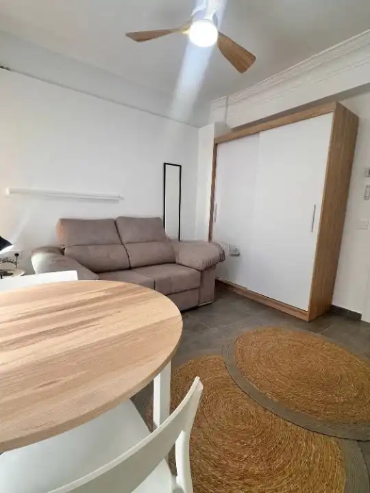Wohnzimmer von Wohnung zur Miete in Valencia mit Klimaanlage, Heizung und Möbliert
