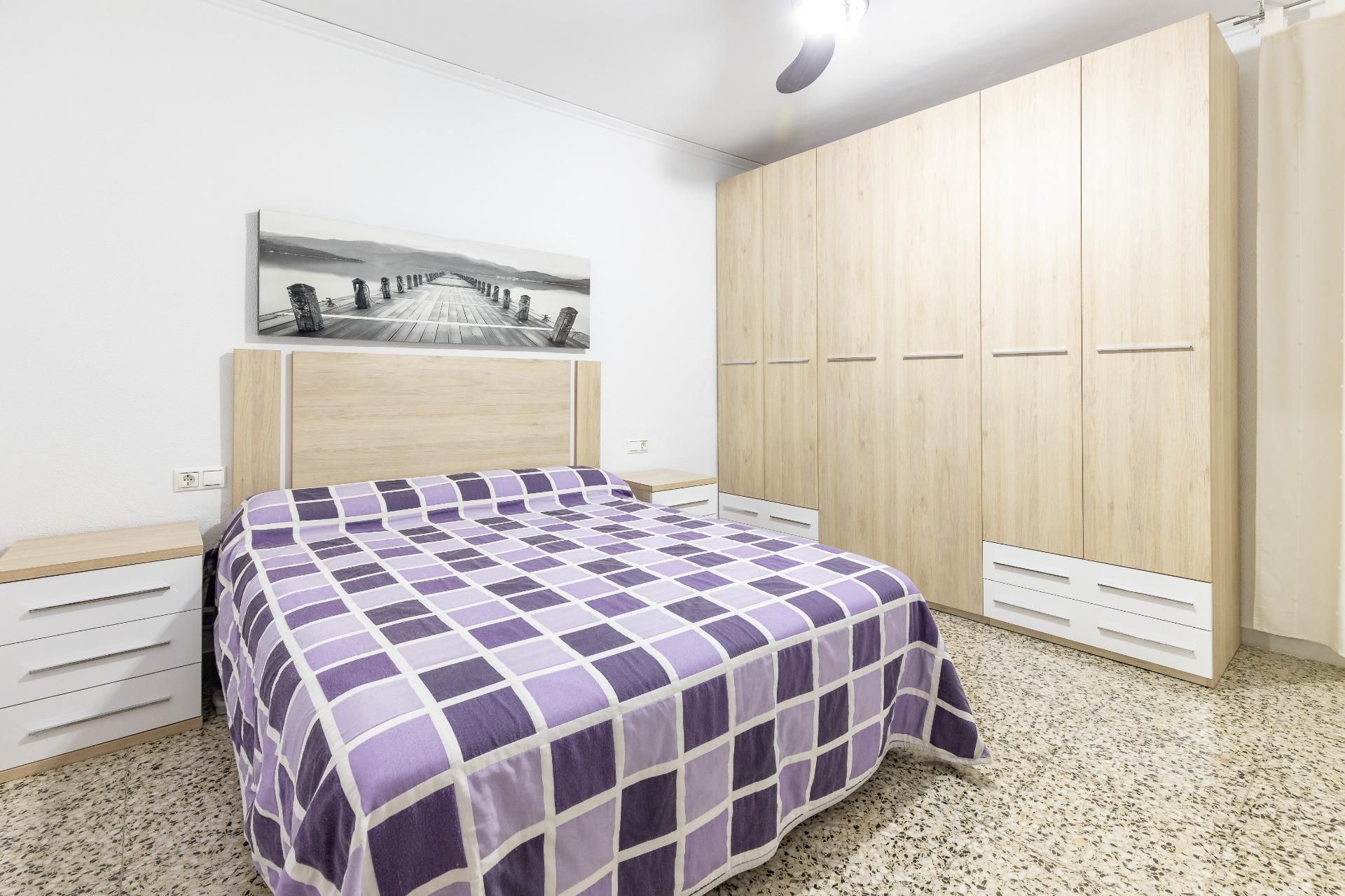 Bedroom of Flat for sale in Vallada  with Air Conditioner, Heating and Balcony