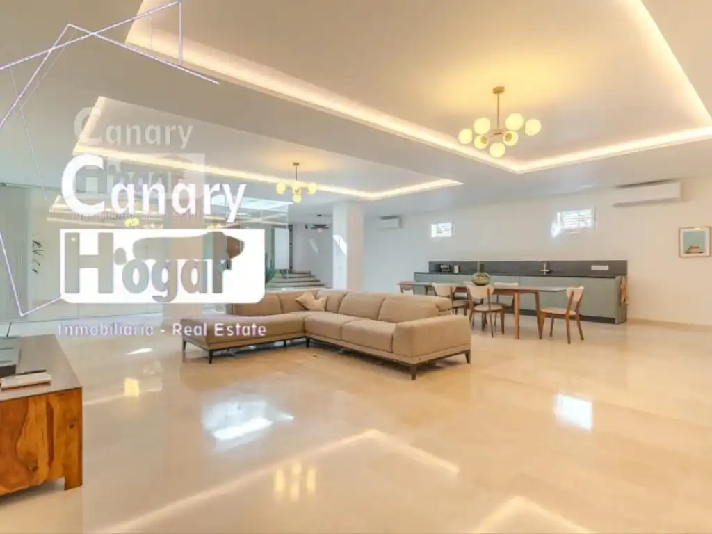 Living room of Houses for sale in Adeje  with Air Conditioner and Swimming Pool