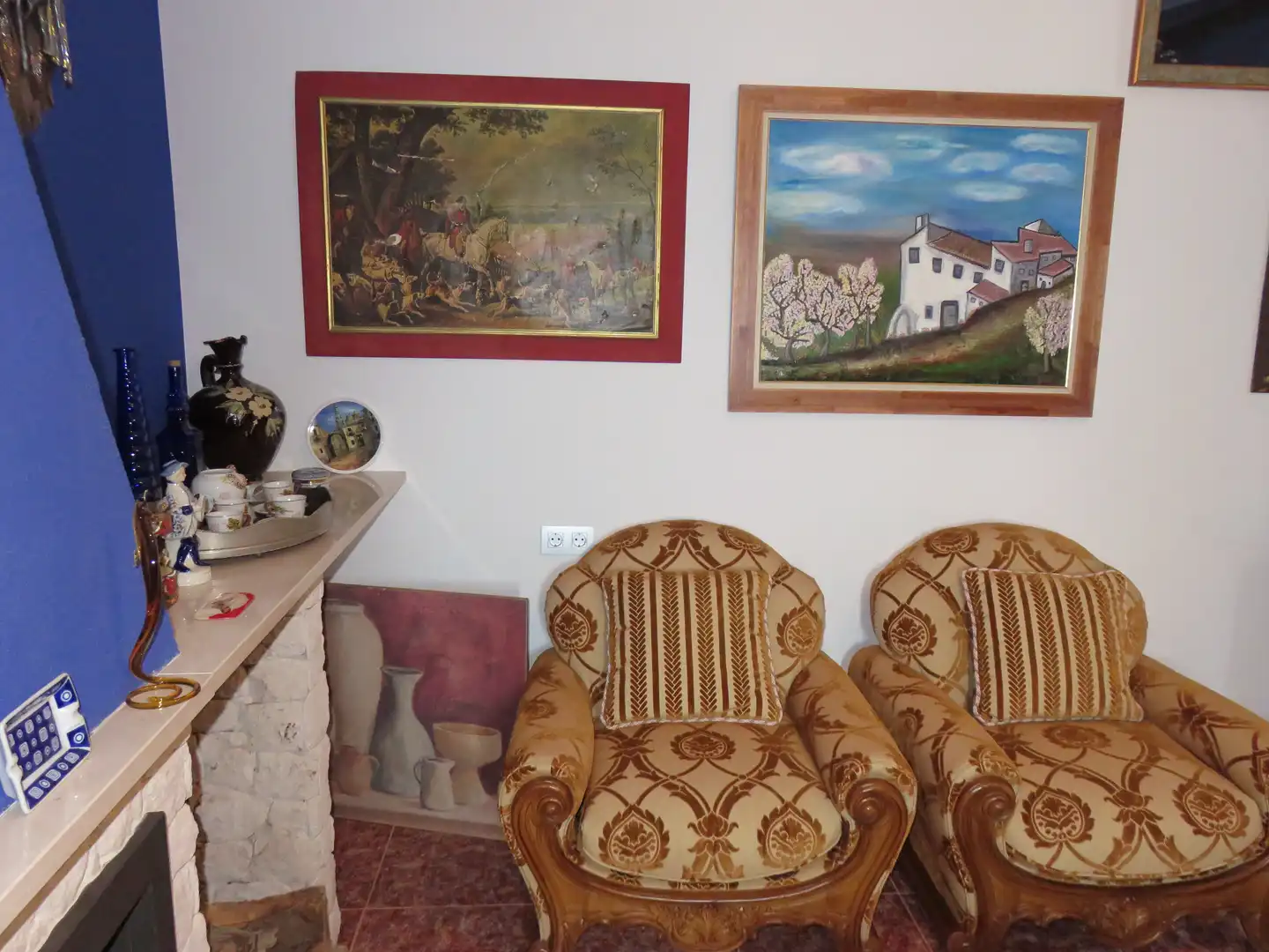 Sala de estar de Finca rústica en venta en Murcia con Jardín privado, Terraza y Trastero