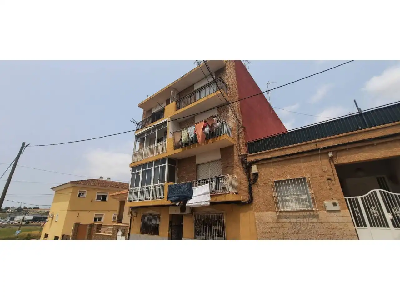 Vista exterior de Piso en venta en Cartagena con Balcón