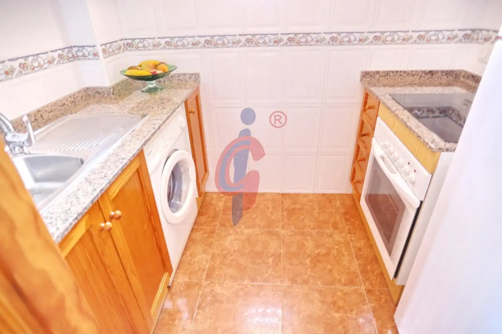 Cocina de Apartamento en venta en Guardamar del Segura con Terraza y Amueblado