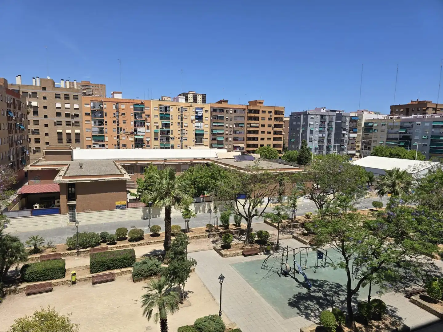 Exterior view of Flat for sale in Valencia  with Air Conditioner, Heating and Parquet flooring