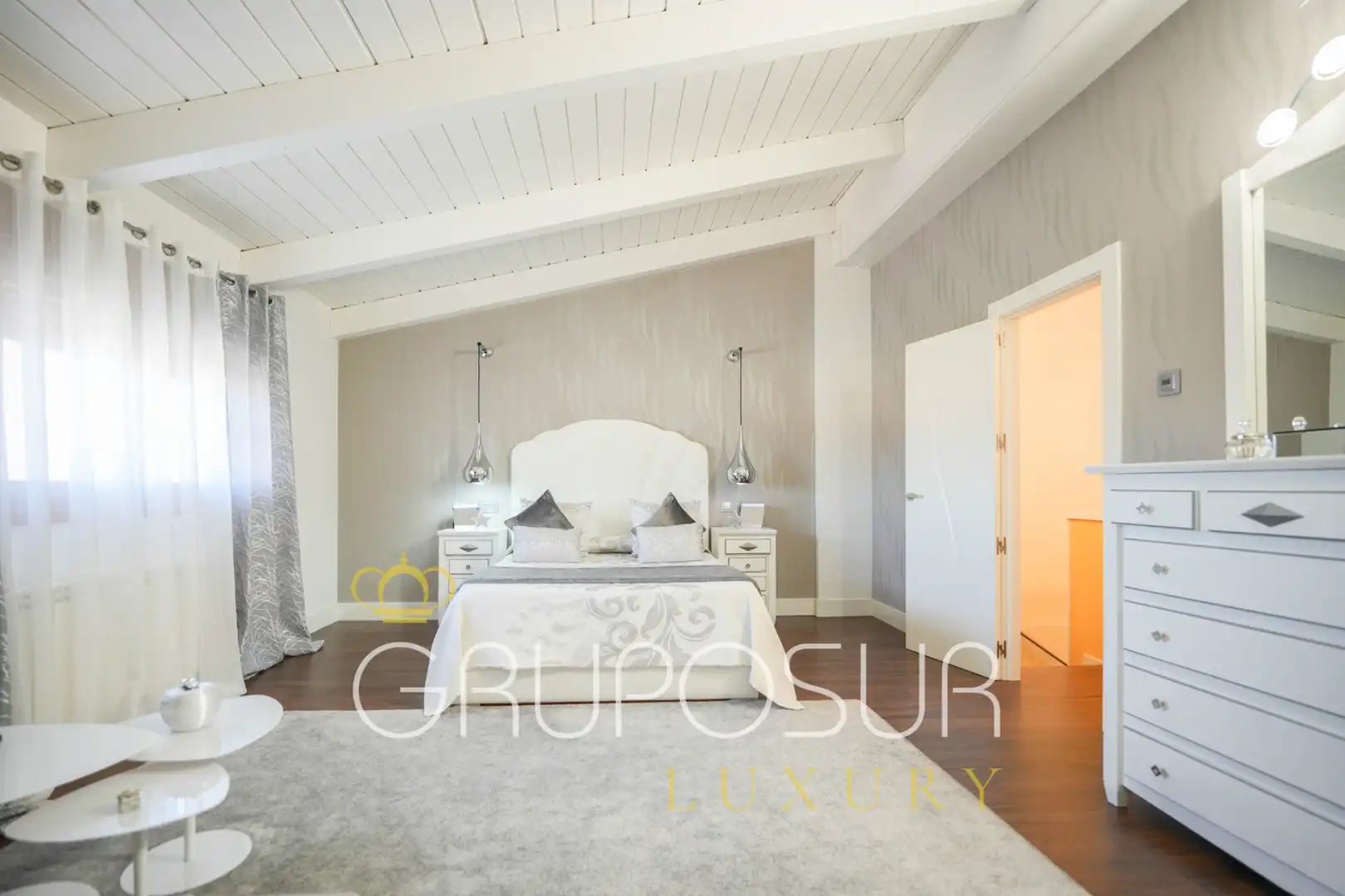 Bedroom of Detached homes for sale in Viana de Cega  with Air Conditioner, Heating and Parquet flooring