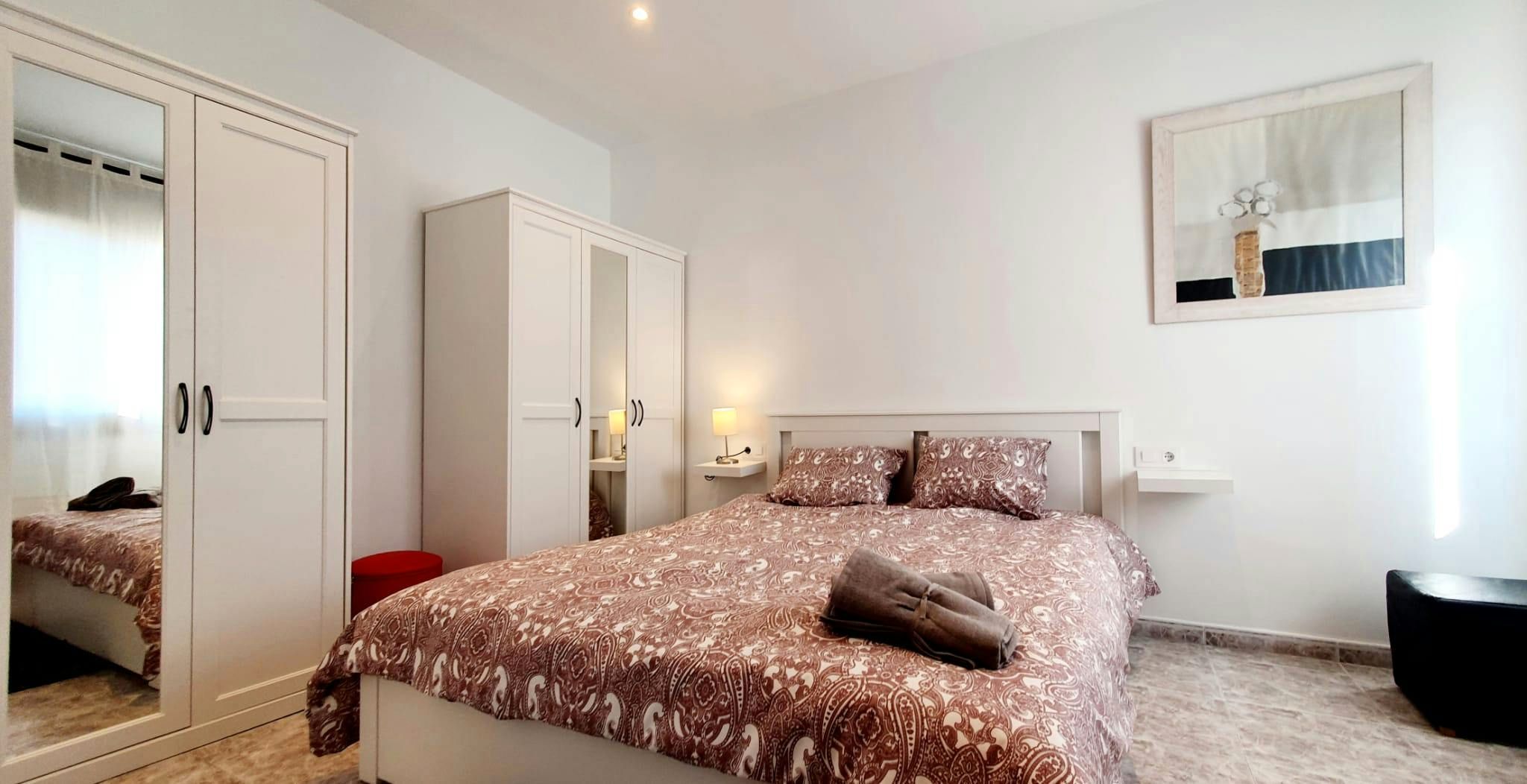 Bedroom of Flat to rent in  Barcelona Capital  with Air Conditioner, Heating and Furnished