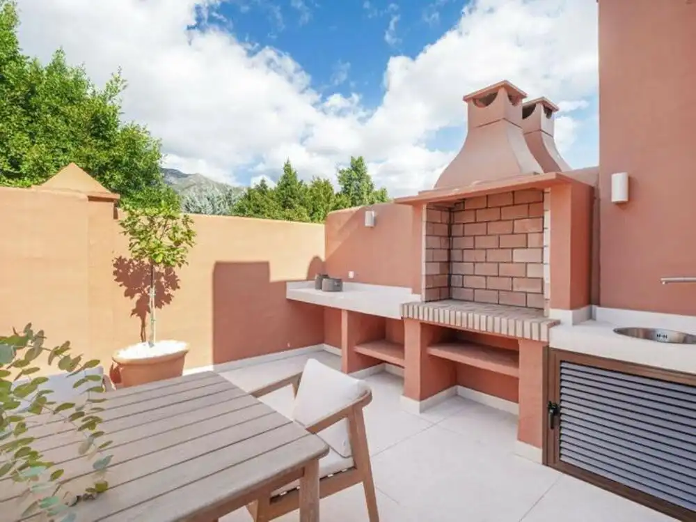 Terrassa de Casa adosada de lloguer en Marbella amb Aire condicionat, Terrassa i Traster