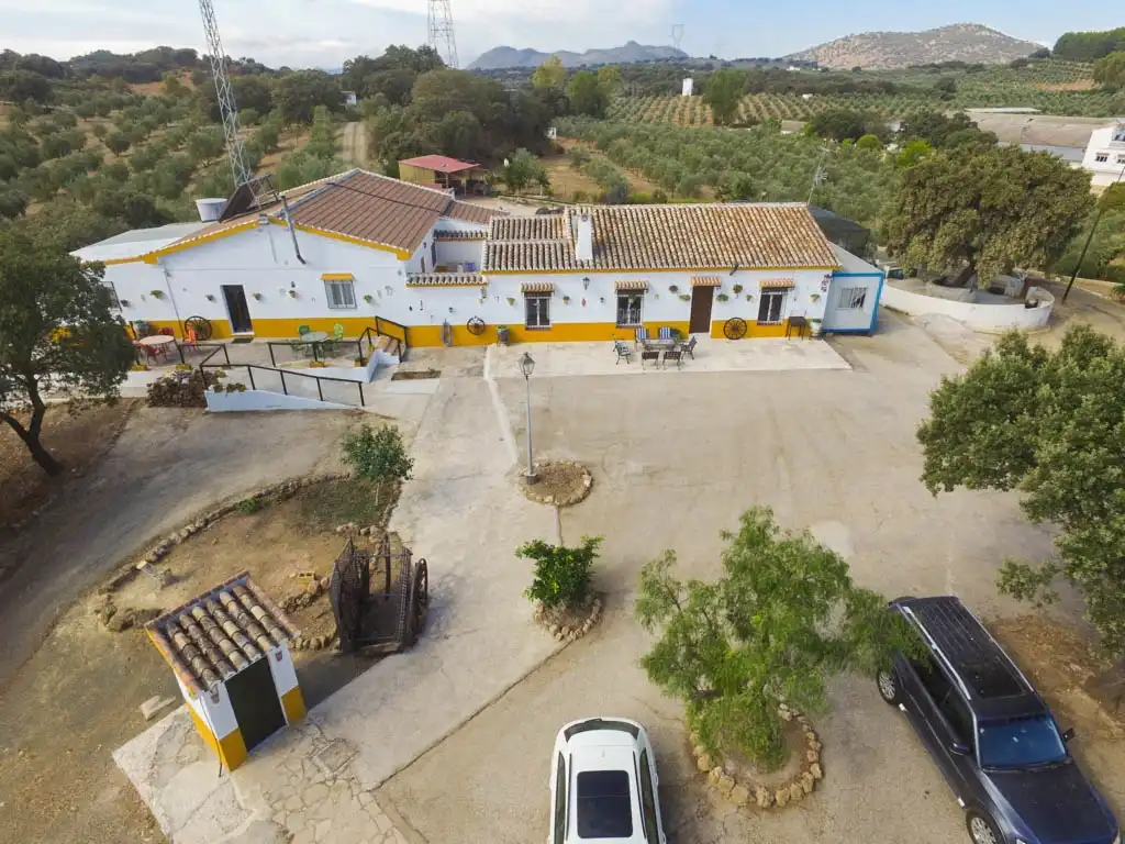 Vista exterior de Finca rústica en venda en Archidona amb Jardí privat, Terrassa i Traster