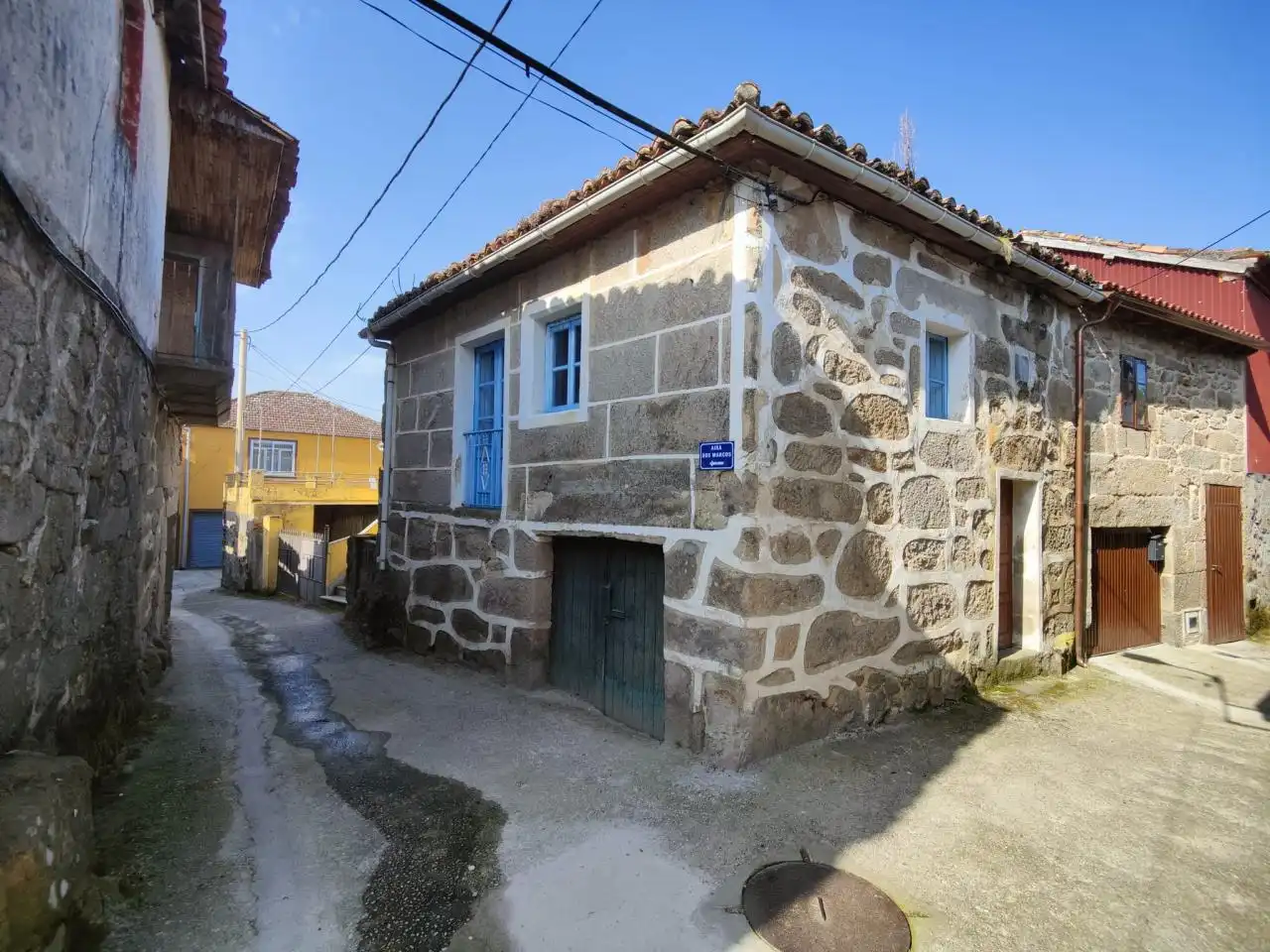 Vista exterior de Casa o chalet en venta en Taboadela con Jardín privado, Terraza y Amueblado