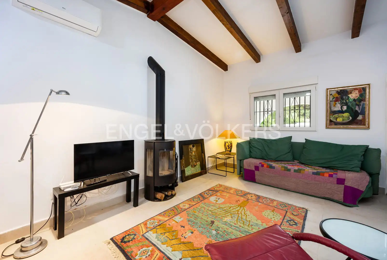 Living room of Houses for sale in Chiclana de la Frontera  with Air Conditioner, Heating and Private garden