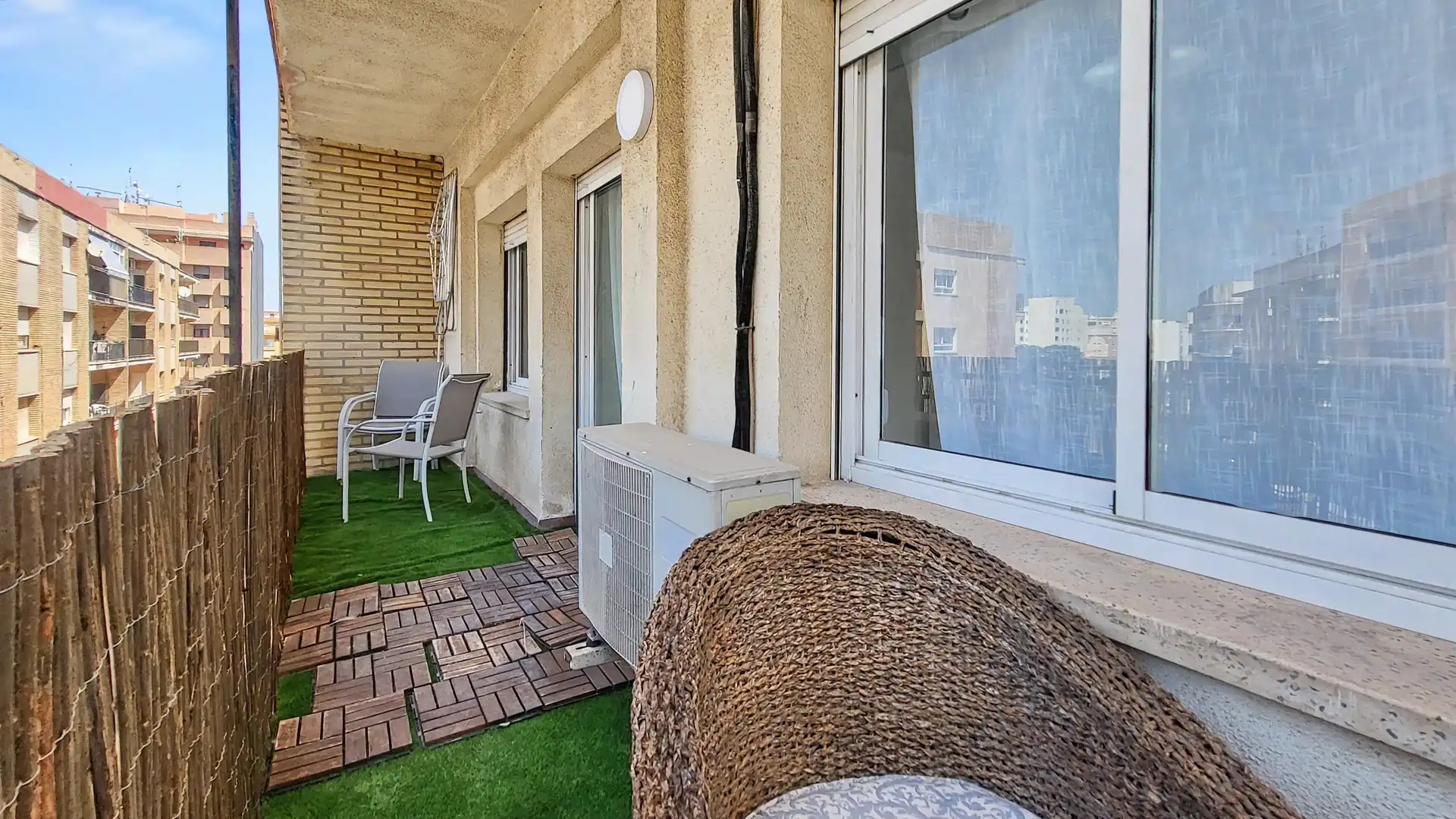 Balcony of Flat for sale in Dénia  with Air Conditioner, Heating and Terrace
