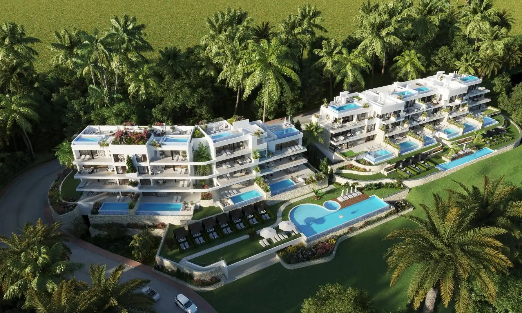 Apartament amb piscina en venda a Avenida  Colinas