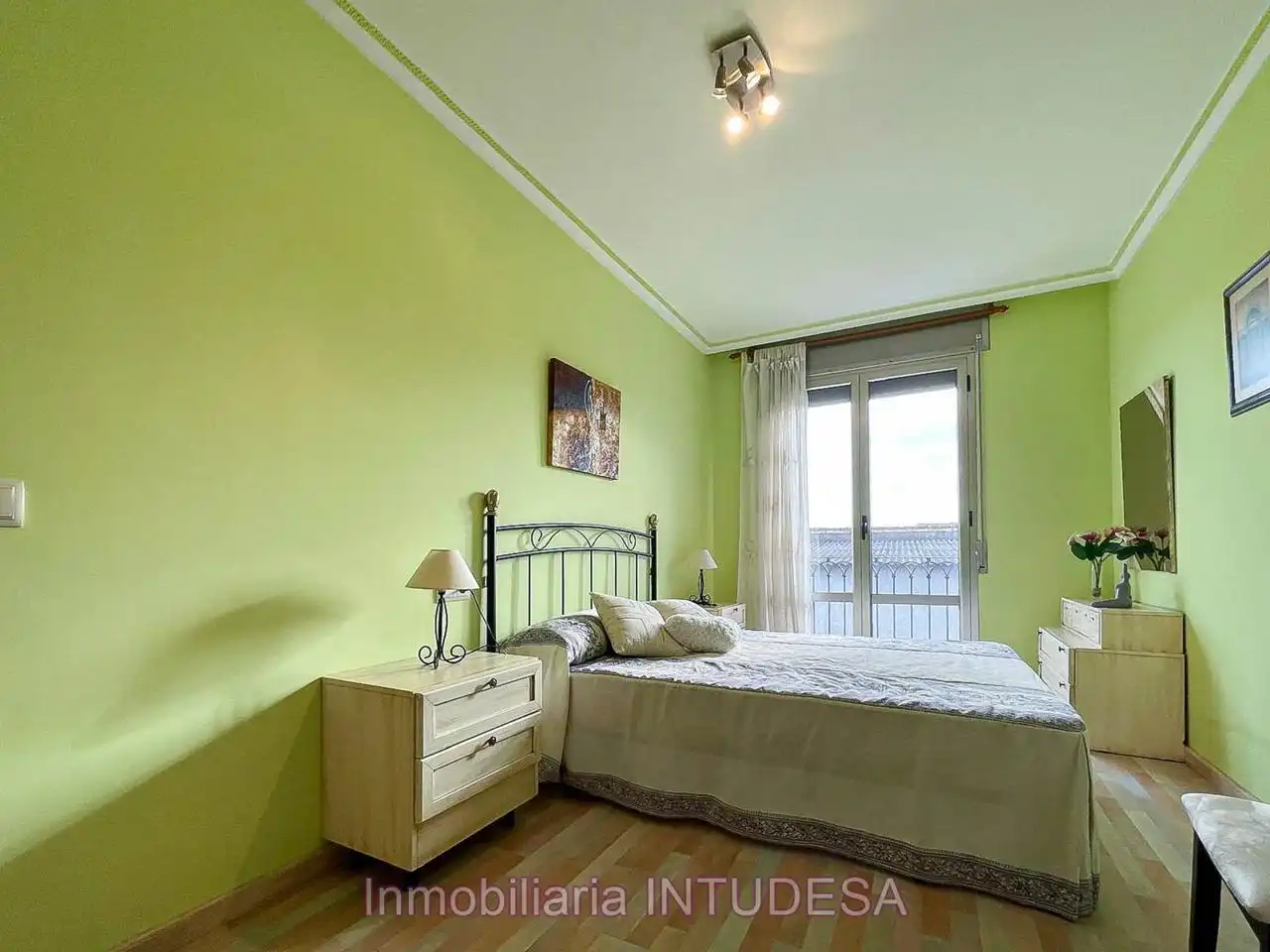 Bedroom of Houses for sale in Fustiñana  with Heating, Private garden and Terrace