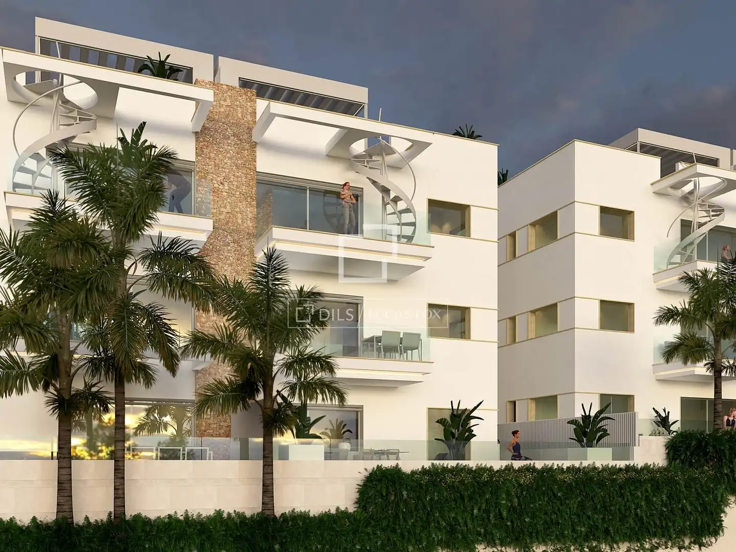 Vista exterior de Piso en venta en Cullera con Aire acondicionado, Terraza y Piscina