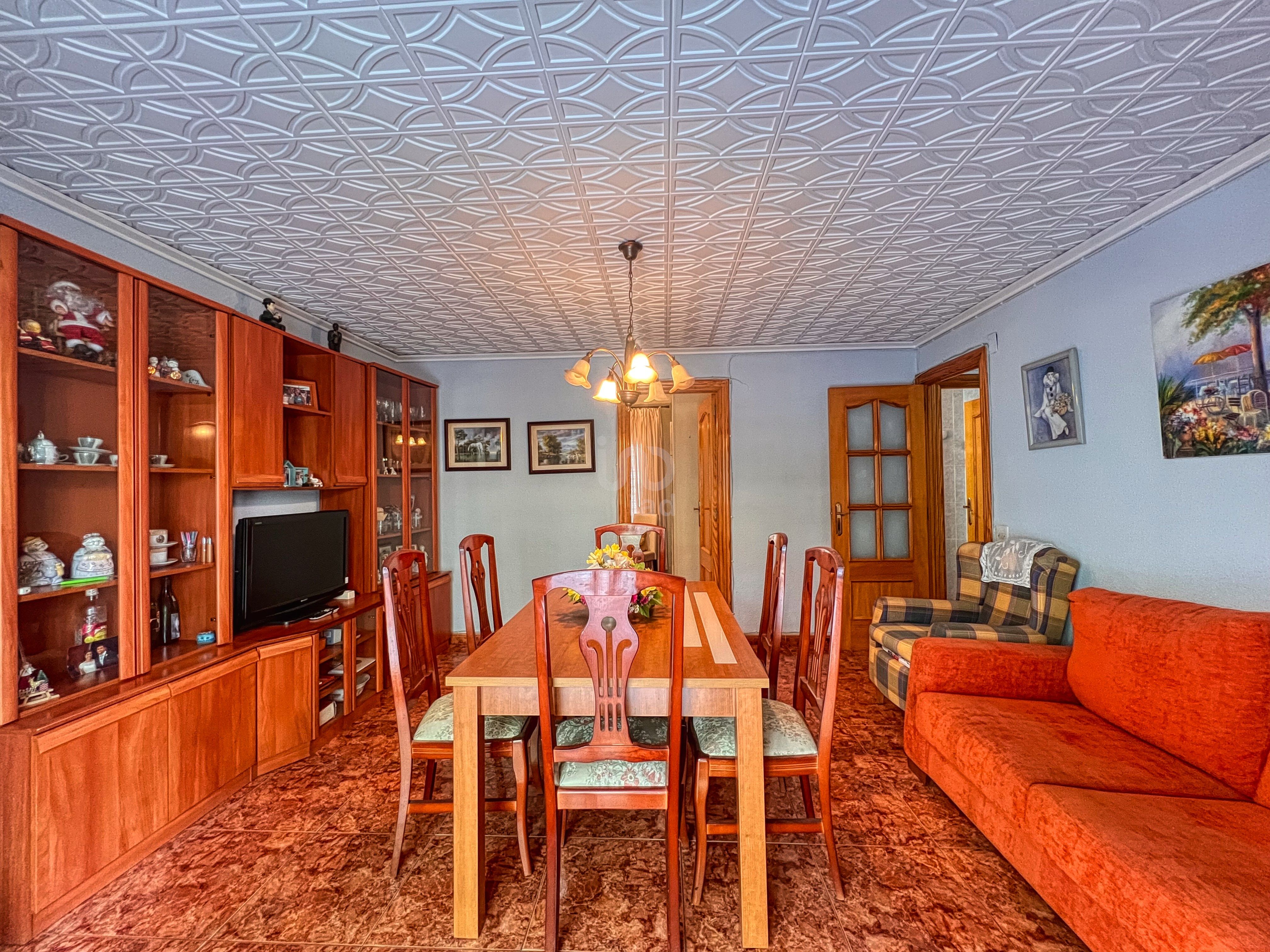 Dining room of Flat for sale in Dénia  with Air Conditioner, Heating and Terrace