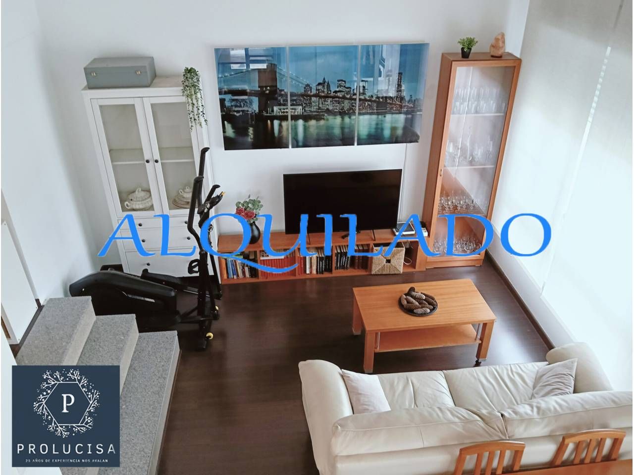 Living room of Flat to rent in Moraleja de Enmedio  with Heating, Storage room and Furnished