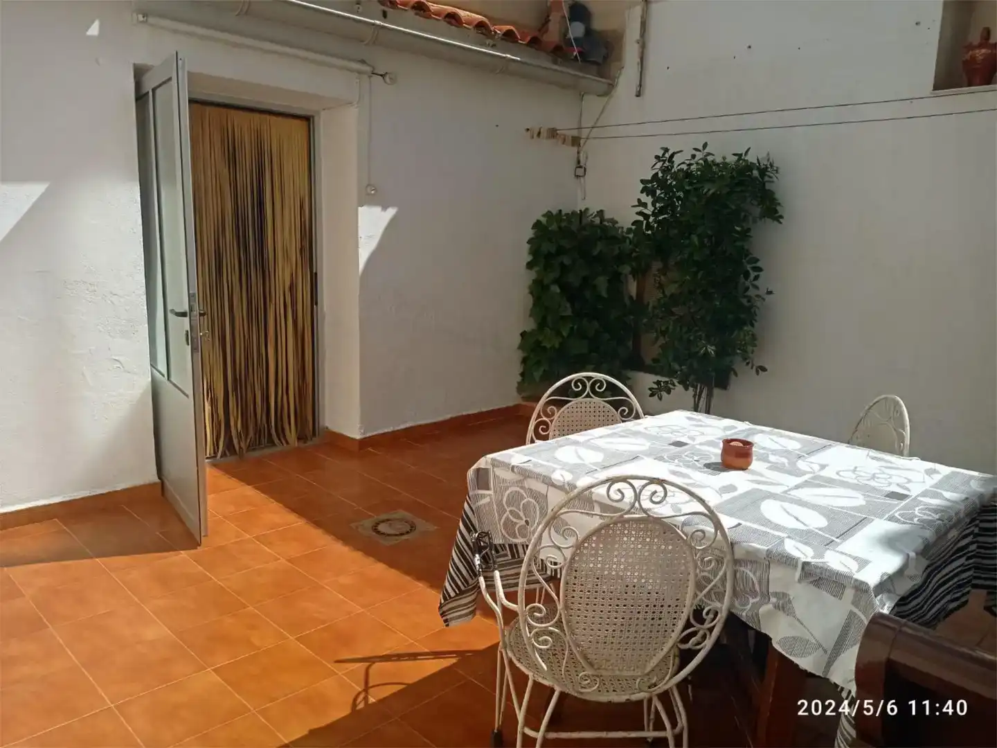 Terrassa de Finca rústica en venda en Moral de Calatrava amb Moblat i Balcó