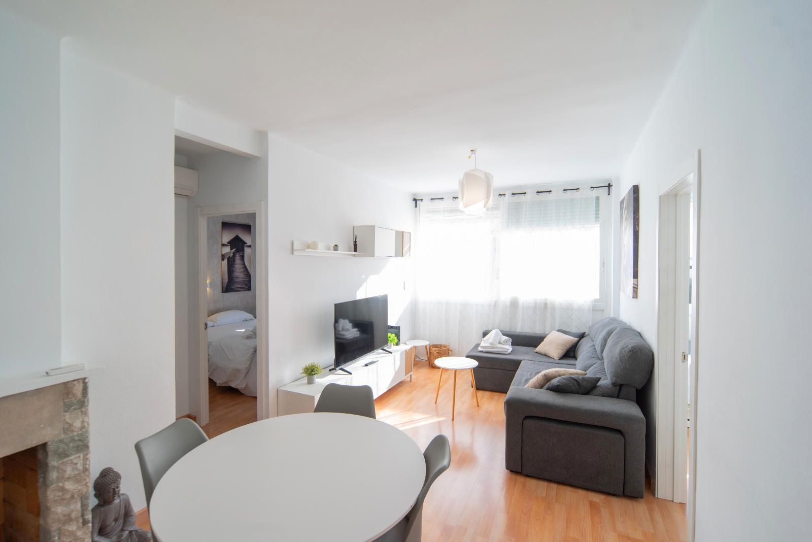 Living room of Flat for sale in Castell d'Aro, Platja d'Aro i s'Agaró  with Heating and Furnished