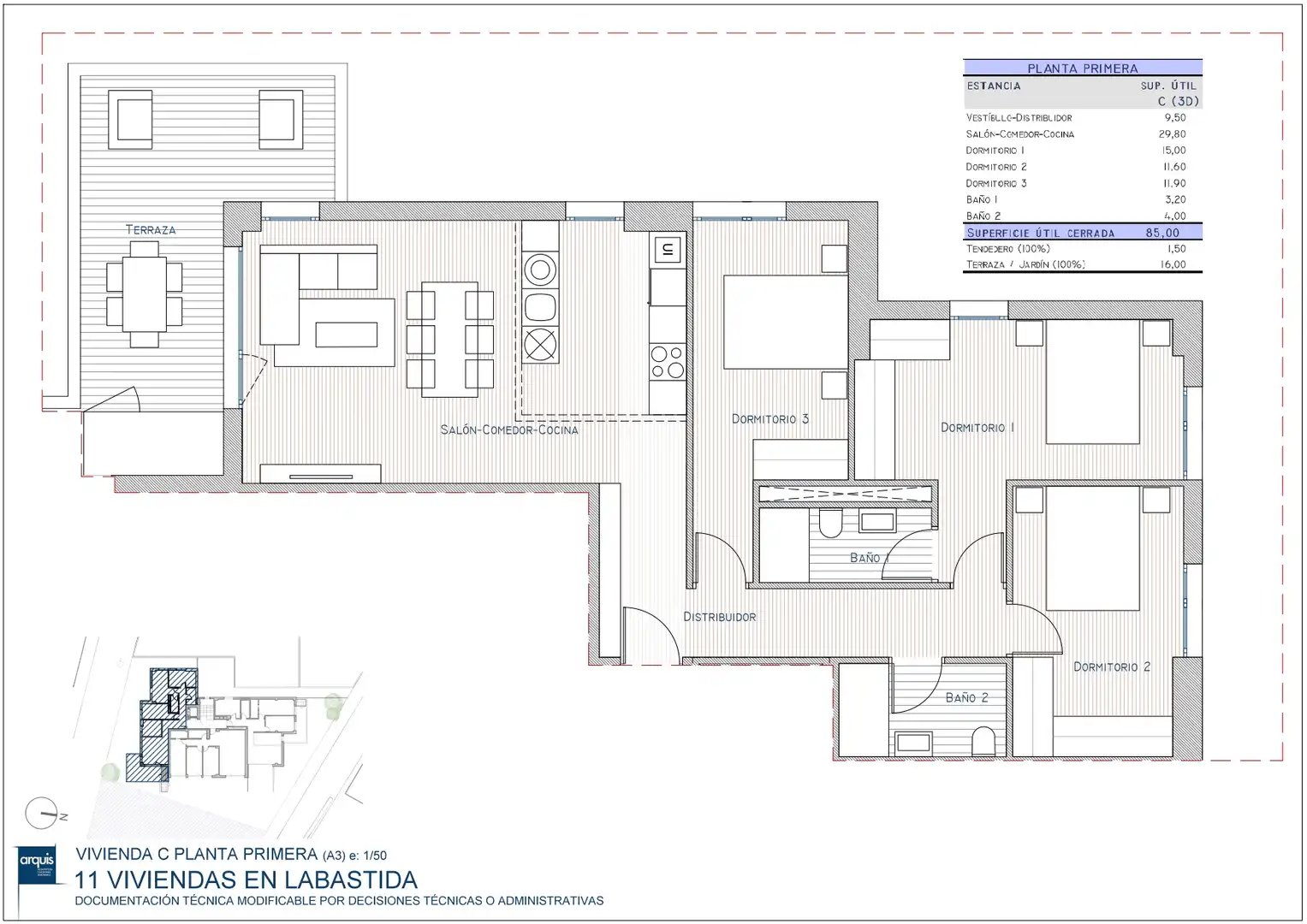 Piso con ascensor en venta en Varajuela Kalea 1, imagen 3
