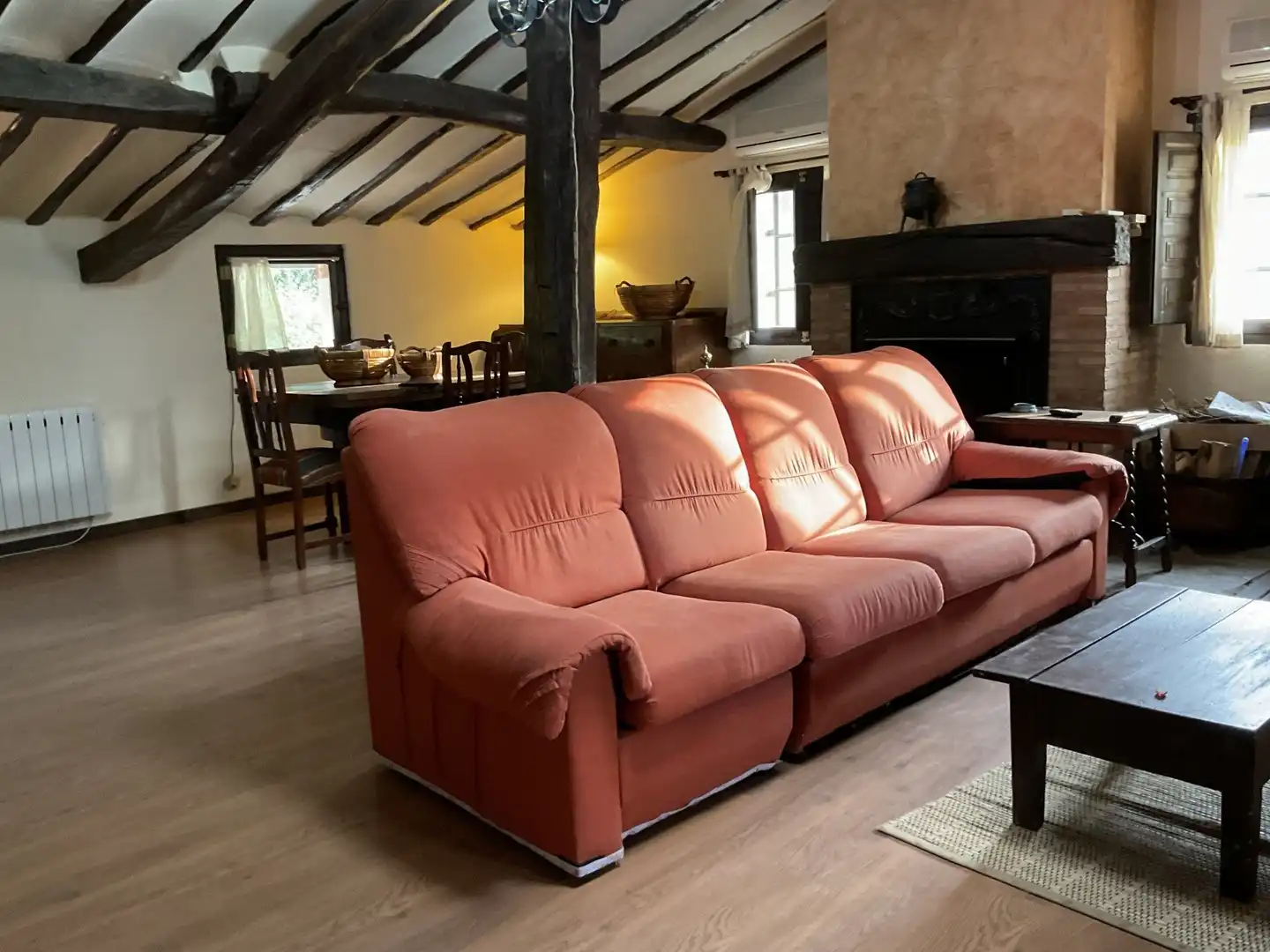 Living room of Country homes for sale in Bobadilla  with Parquet flooring, Terrace and Storage room
