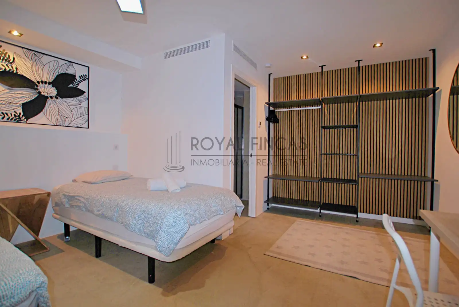 Bedroom of Detached homes for sale in Benalmádena  with Air Conditioner, Terrace and Swimming Pool