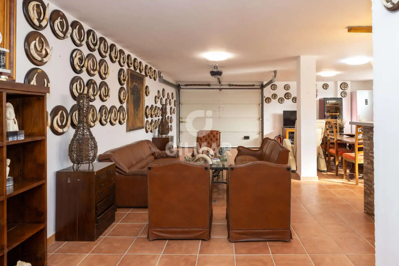 Sala d'estar de Casa o xalet en venda en Casares amb Calefacció, Jardí privat i Piscina