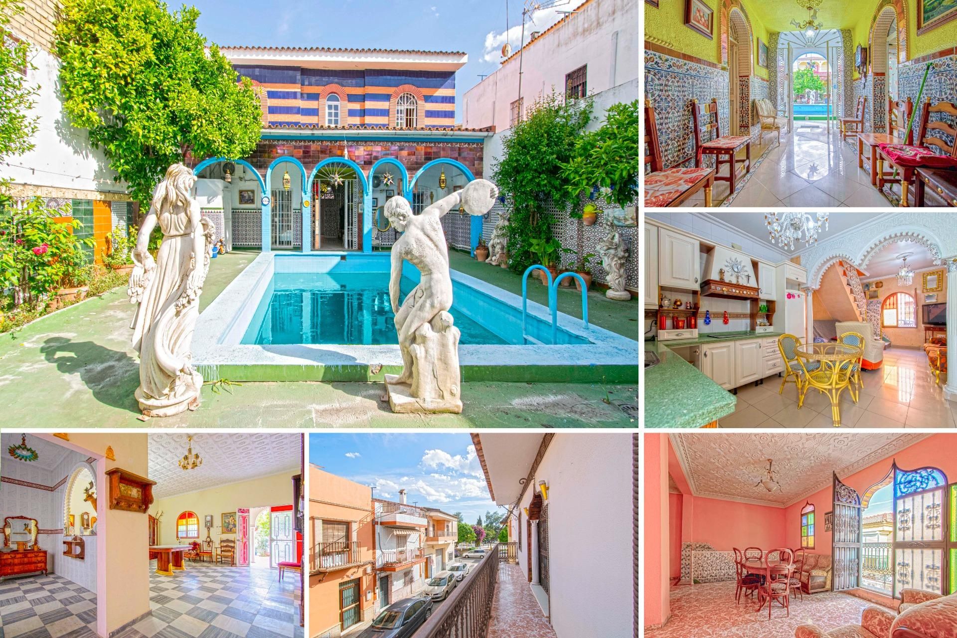 Exterior view of House or chalet for sale in Mairena del Aljarafe  with Air Conditioner, Private garden and Terrace