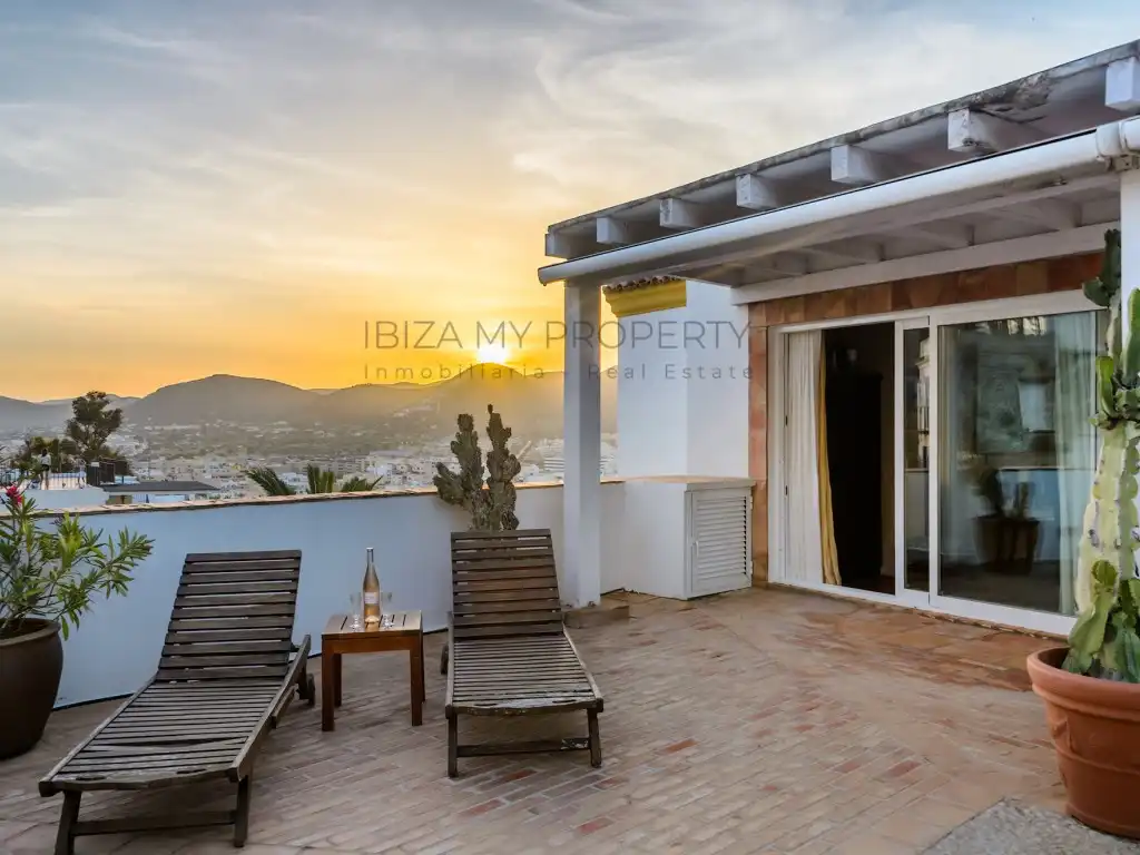 Terraza de Ático en venta en Eivissa con Aire acondicionado, Terraza y Amueblado
