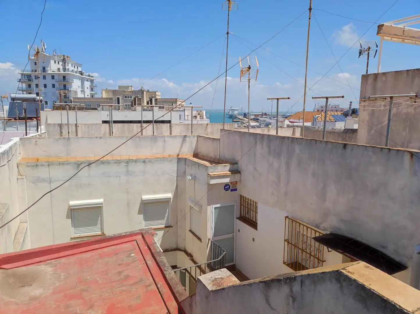 Vista exterior de Piso en venta en Cádiz