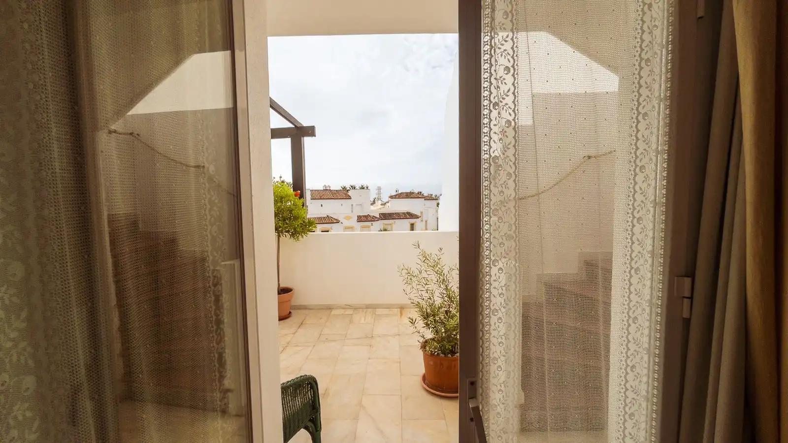 Terraza de Ático en venta en Estepona con Aire acondicionado, Terraza y Amueblado