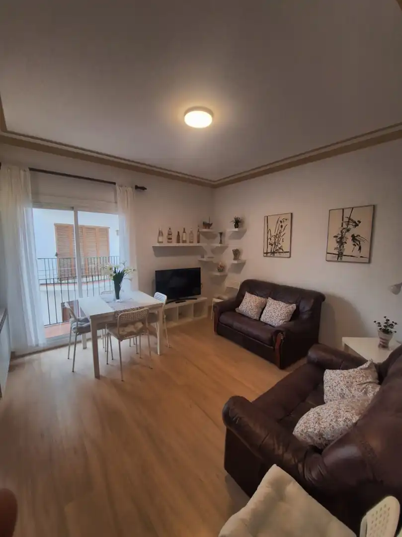 Wohnzimmer von Wohnungen zum Verkauf in Sitges mit Klimaanlage, Heizung und Terrasse