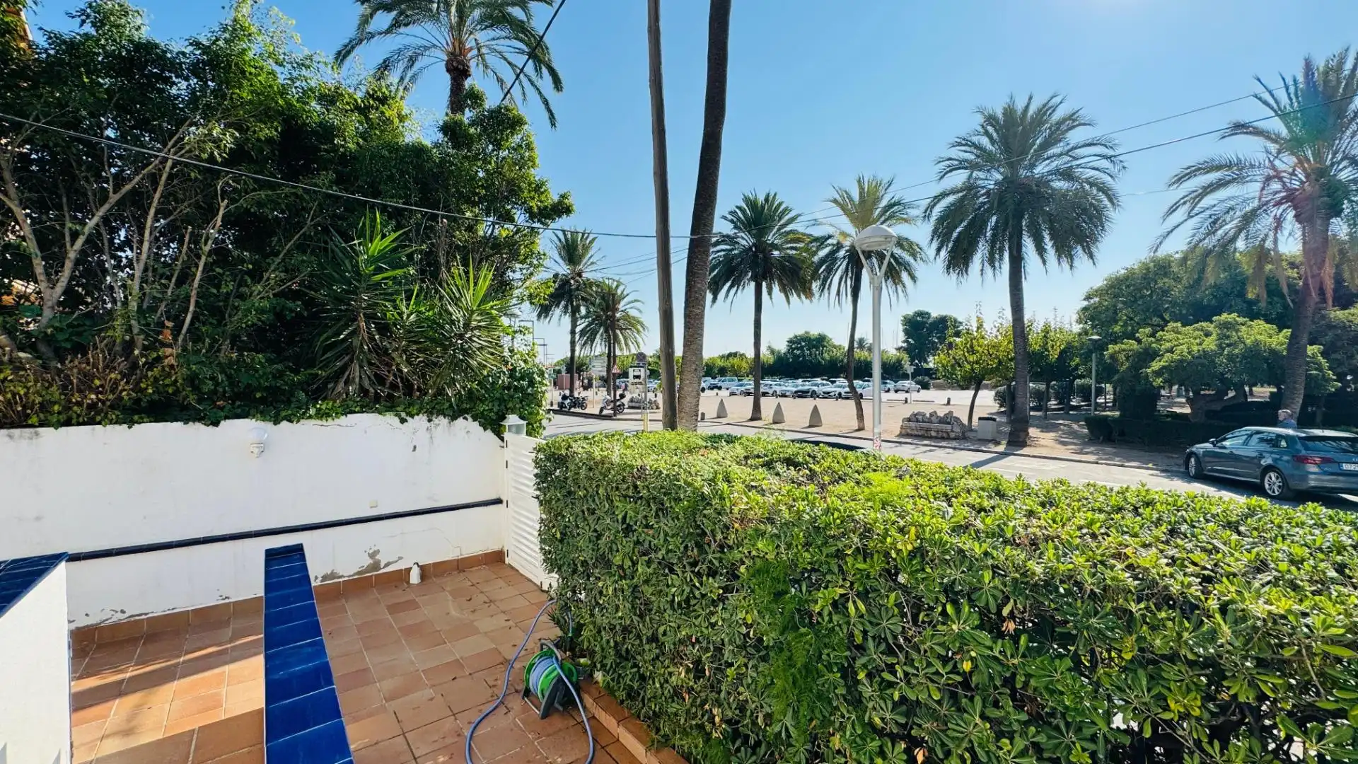 Außenansicht von Erdgeschoss zur Miete in Vilanova i la Geltrú mit Klimaanlage, Heizung und Terrasse